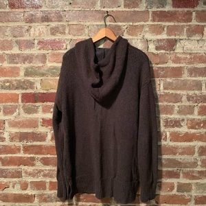 All Saints Sweaters - AllSaints Brown Sweater Hoodie All Saints Sweaters - AllSaints Brown Sweater Hoodie